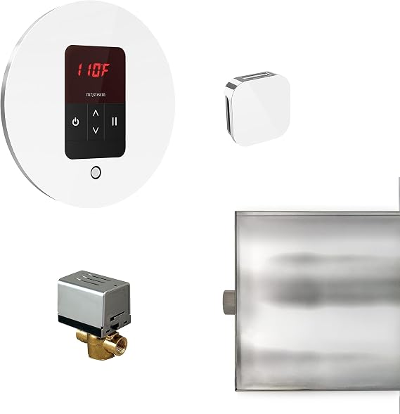 Mr. Steam BasicButler Round Package (White)