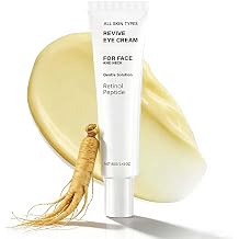 Revive Eye Cream for Face and Neck, Anti Wrinkle Eye Creams for Dark Circles and Puffy Eyes, Retinol Eye Cream Anti Aging with Peptide, Reduces Appearance of Fine Lines, Hydrating Moisturiser 40g