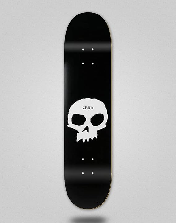 Zero Single Skull Deck 8.25 Skateboard Decks