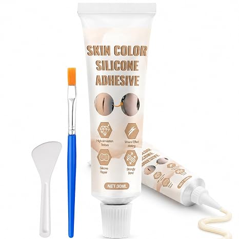 Silicone Glue, High-Flexibility and Waterproof, Skin Color