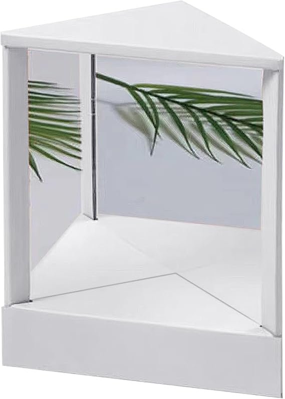 True Mirror for Dressing Table - Non Reversing Real Image Make Up Mirror for Bathroom & Bedroom