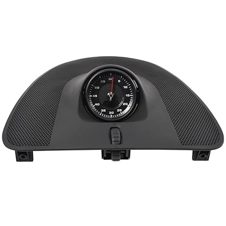Sport Chrono Stopwatch Clock Panel for Porsche Cayenne 2006-2010 Black