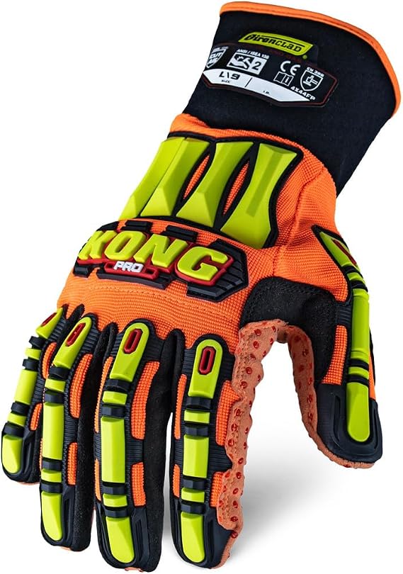 Ironclad KONG PRO Glove, Orange