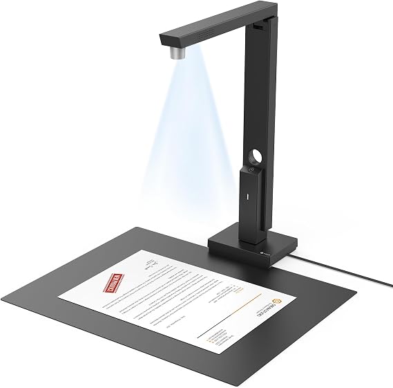 CZUR Lens 800 Pro Vertical Document Scanner A4 Flatbed Scanner
