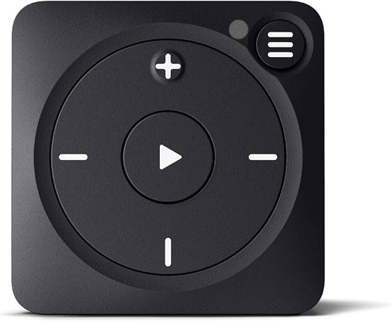 Mighty Vibe Spotify and Amazon Music Player - Bluetooth & Wired Headphones - 1,000+ Song Storage - No Phone Needed - Black