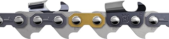 Husqvarna X-Cut C83 24 Inch Chainsaw Chain, 3/8" Pitch, .050" Gauge, 84 Drive Links, Genuine Husqvarna Chainsaw Blade Replacement with Low Stretch and Low Vibration, Gray