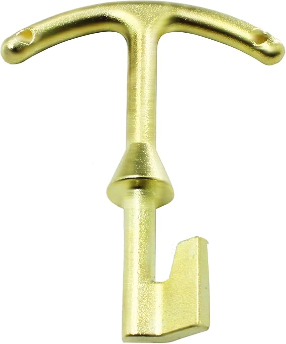 M07001 Water Meter Box Key, Water Meter Cover/Lid Opening Tool, 5.5 Inches (M07001 Water Meter Box Key * 1 Pcs)