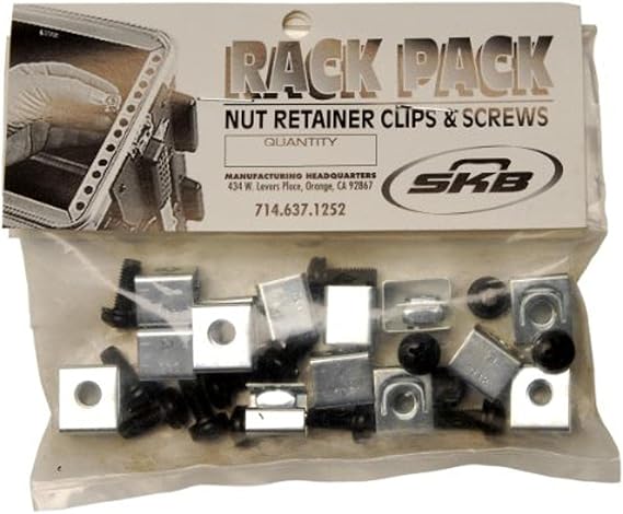SKB Rack Mount Hardware, Black