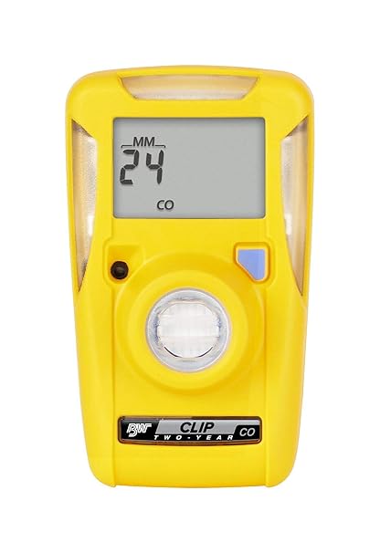BW Technologies BWC2-M BW Clip Single Gas CO Monitor, 35/200, Yellow, Standard, 1 Count