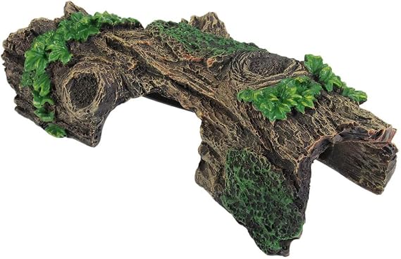 Reptile Hide Tree Trunk Trunk Decorations Fish Tank Driftwood Aquarium Hideout Cave Aquarium Fish Tank Resin Wood Decorations Ornament