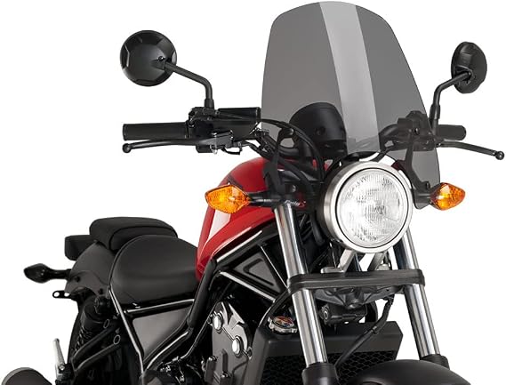 Puig 9462F Winds. New Generation Honda Rebel 500 17-25/ Rebel 300 17-23/ Rebel SE 20-25 C/Dark Smoke