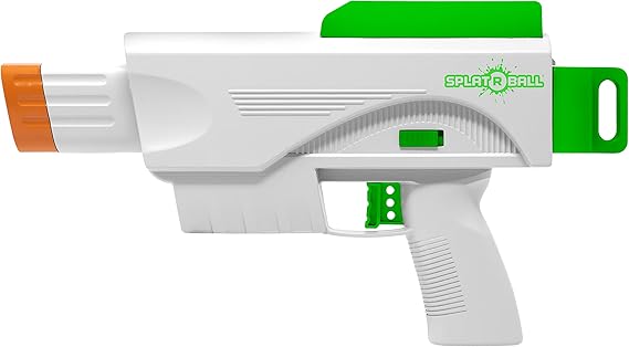 Splat R Ball SRB370 Blaster Kit | 375-Round Reservoir - 7 Balls Per Second - Battery And Safety Glasses Included