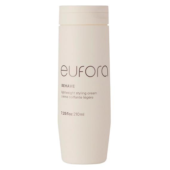 Eufora Behaive Lightweight Styling Cream 7.25 Fl. Oz., White