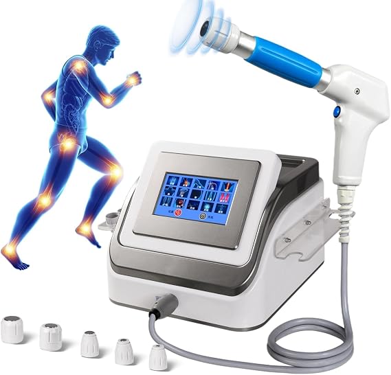 Shockwave Therapy Machine, ESWT Physical Therapy Device for Joint and Muscle Relief, Extracorporeal Deep Muscle Massager Equipment