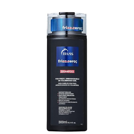 TRUSS Frizz Zero Shampoo for Frizzy Hair, Anti Humidity Formula