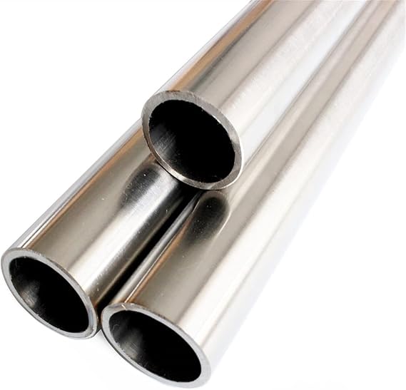 304 Stainless Steel Explosion-Proof Pipe, 300mm Outer Diameter 25mm ID 22mm 21mm 20mm 19mm 18mm 17mm 16mm 15mm DIY Industrial Pipe, 1pcs(ID-22mm)