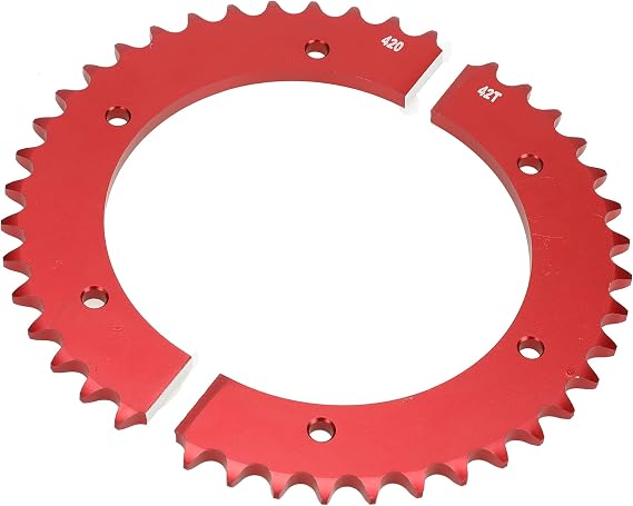 GREHUA 420 Split Sprocket 42 Tooth for Mini Bike Predator 212cc Go Kart