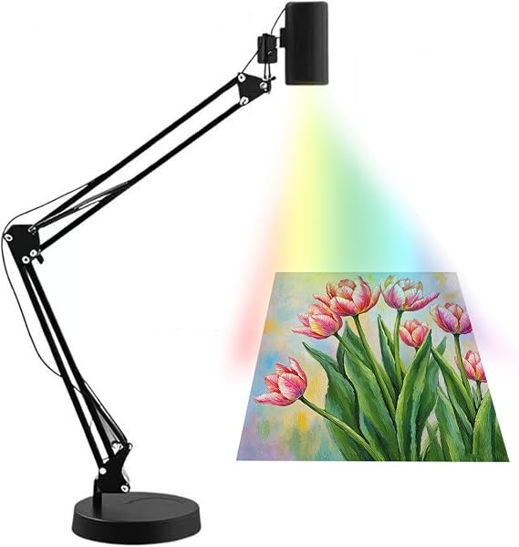 Portable Art Projector, Drawing Aid Tool for Tracing and Painting, Smart Sketcher Projector for Creative Projects