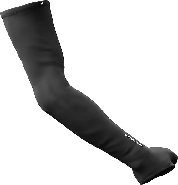 Wallhack Pro Gaming Sleeve with Glove, Palm Cover, Black, L/XL | Low-Friction, High Comfort Performance, Improves Comfort On Cloth And Glass Mouse Pads, Full Sleeve Design With Palm Cover.