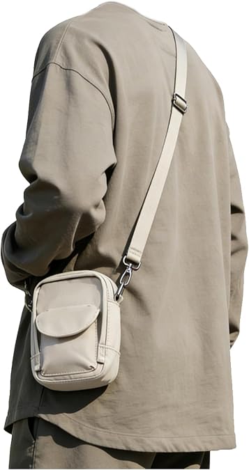 SEAFEW Mini Crossbody Bag Shoulder Bag for Men, Small Messenger Satchel Bag for Women