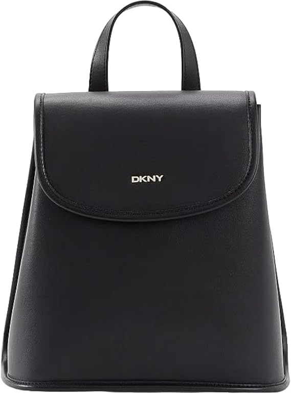 DKNY Womens Brook BACKPACK, Blk/Gold, Large US
