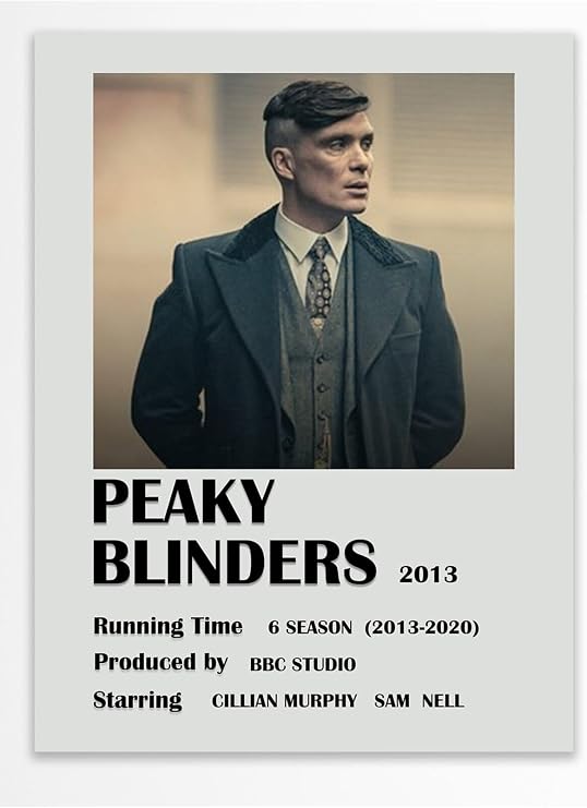 Postifull Peaky Blinders - Çerçevesiz Poster - Duvar Dekoru - Dizi Ve Film Afiş Posterleri - Kalın Kuşe Kağıt;50 X 70 Gri - 15