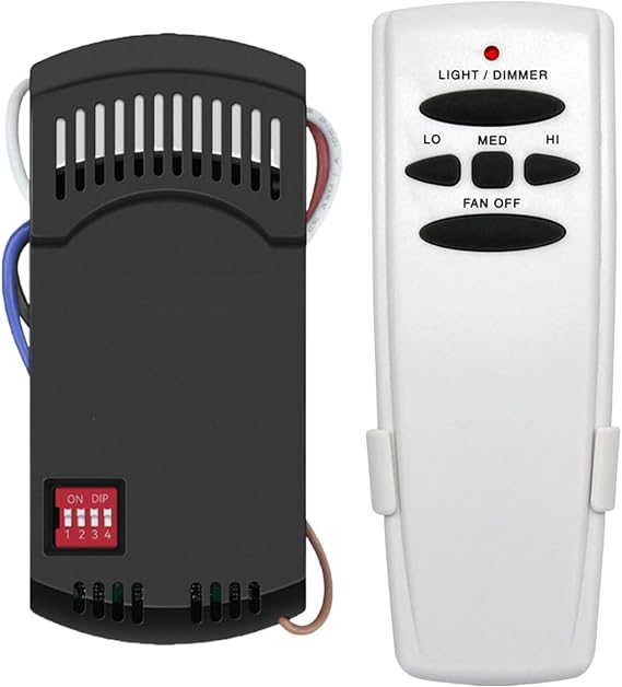 Universal Fan Remote Control Kit for Hampton Bay, Harbor Breeze, Hunter