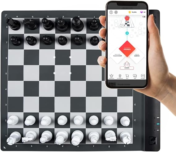 Square Off Pro Rollable Electric Chess Board