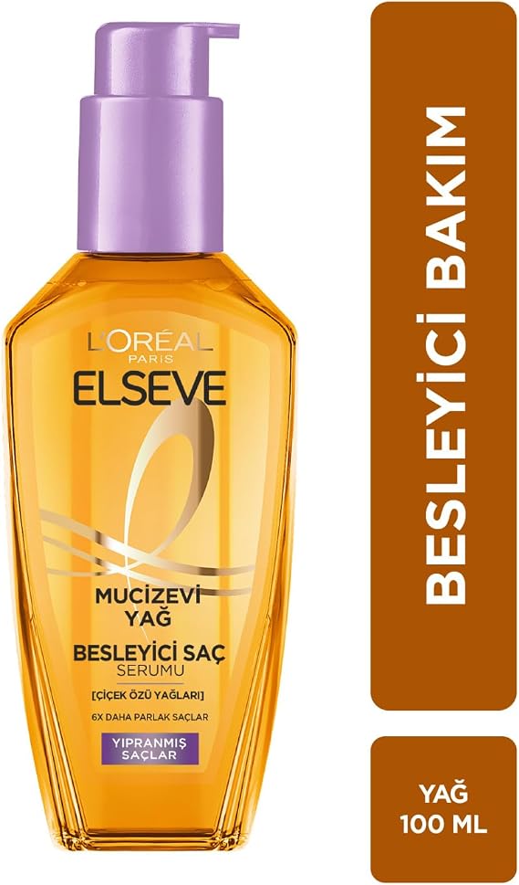 L'Oreal Paris Elseve Mucizevi Onarıcı Bakım Yağı 100 ml