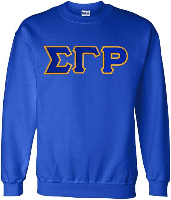 Greekgear Sigma Gamma Rho Lettered Crewneck