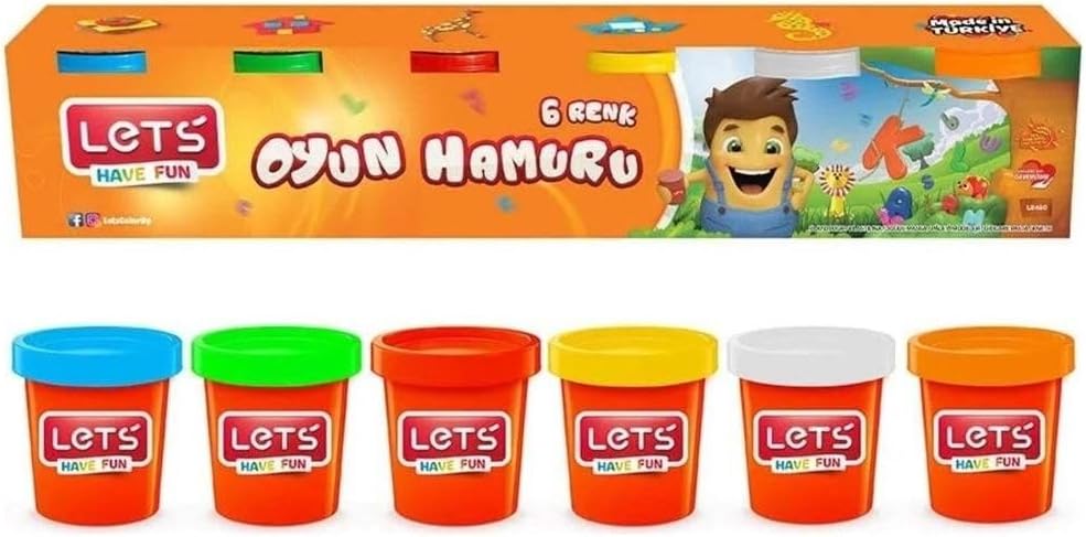 Lets Oyun Hamuru 6 Li
