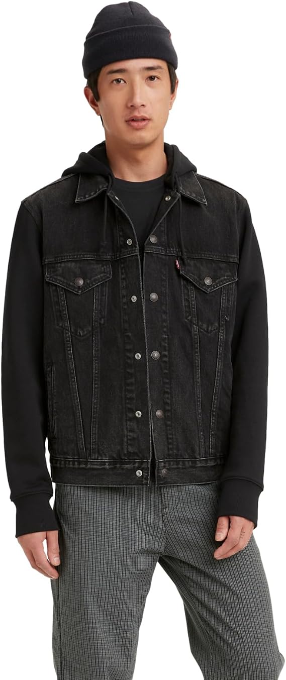 Levi's Men's Hybrid Hoodie Trucker Jacket