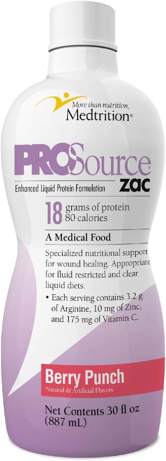 ProSource Zac Oral Supplement Berry Punch 32 oz Bottle