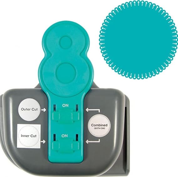 We R Memory Keepers Lucky Paper Punch, Retro Scallop