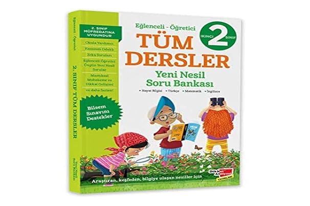 2. Sınıf Tüm Dersler Yeni Nesil Soru Bankası