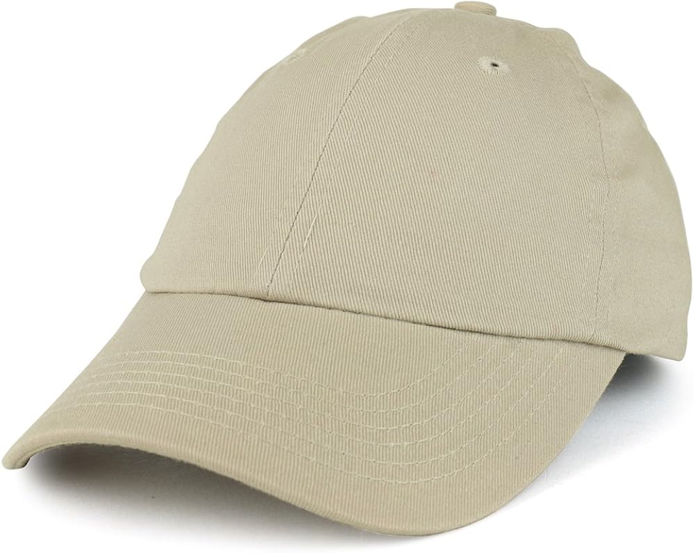 Trendy Apparel Shop Youth Small Fit Bio Washed Unstructured Cotton Baseball Cap