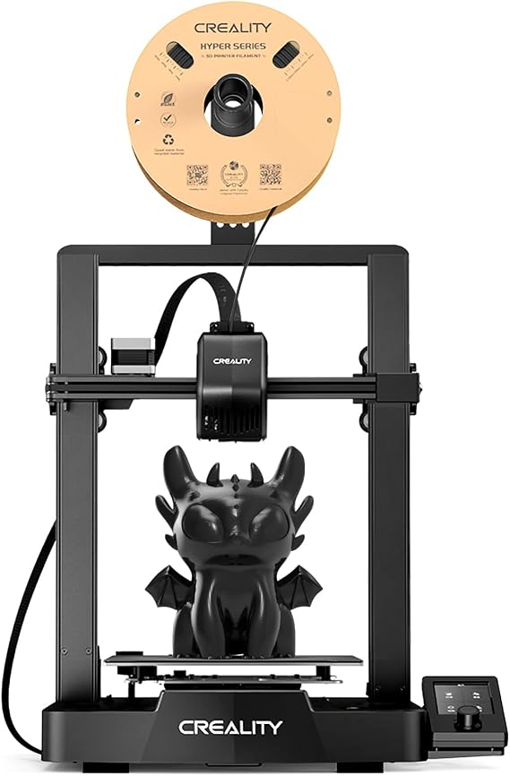 Official Creality Ender 3 V3 SE 3D Printer, Upgraded Ender 3, 250mm/s 2500mm/s2 Fast 3D Printer, Auto Leveling, Direct Extruder, PC Spring Steel Bed, Auto-Load Filament, Print Size 8.66x8.66x9.84in