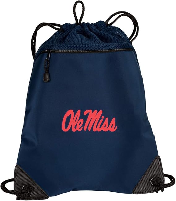 Broad Bay Ole Miss Drawstring Backpack