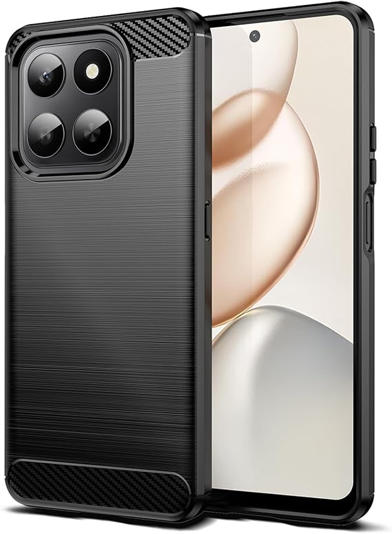 Case for Honor 400 Smart 5G/4G, Slim Fit Phone Cover, Black
