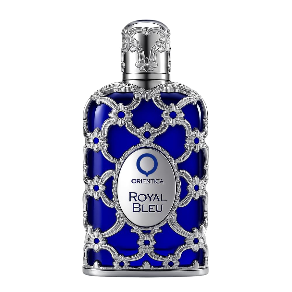 Orientica Royal Bleu 80 ml Eau de Parfum Luxurious Arabic unisex perfume with vanilla musk and oud long-lasting premium fragrance for men and women fragrance for special occasions