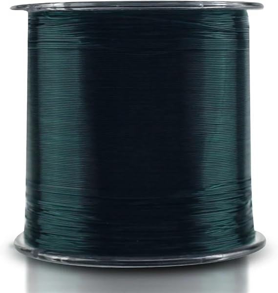 Fishing Line 500M Nylon Fishing Line Diameter 0.10mm to 0.47mm Durable Monofilament Rock Sea/Freshwater Fishing Line Tackle(Dark Green 500M,8.0)