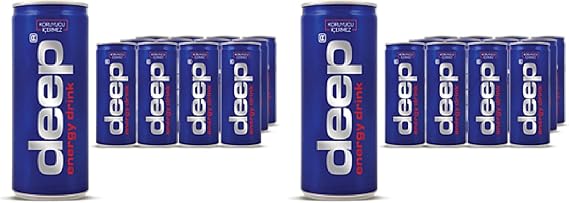 Uludağ Deep Enerji İçeceği 250 ml x 12 (2 paketi)