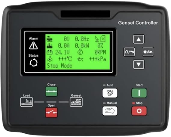 HGM6110N Original Electric Automatic Generator Auto Start Control Panel Engine Smartgen Controller