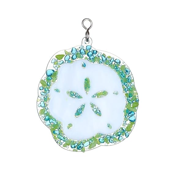 Glass Cover: Coastal Sand Dollar