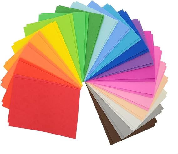 scola A5 Foam Pack, 40 Coloured Sheets, School Supplies, Art and Crafts Projects, Children's Craft Projects, Ideal for Kids