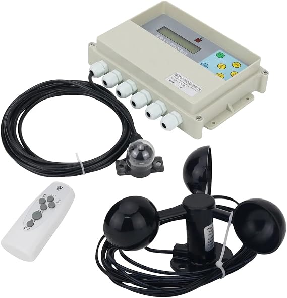 Dual Axis Solar Tracker Controller Sun Tracker Sun Automatic Tracking Controller System Two-Degree-of-Freedom Platform Tracking(Control No Sensor)