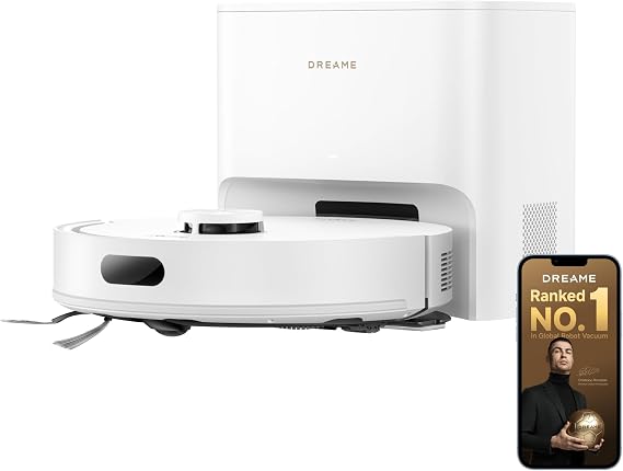 dreame D20 Air Plus Robot Vacuum and Mop with 20,000Pa Suction Power