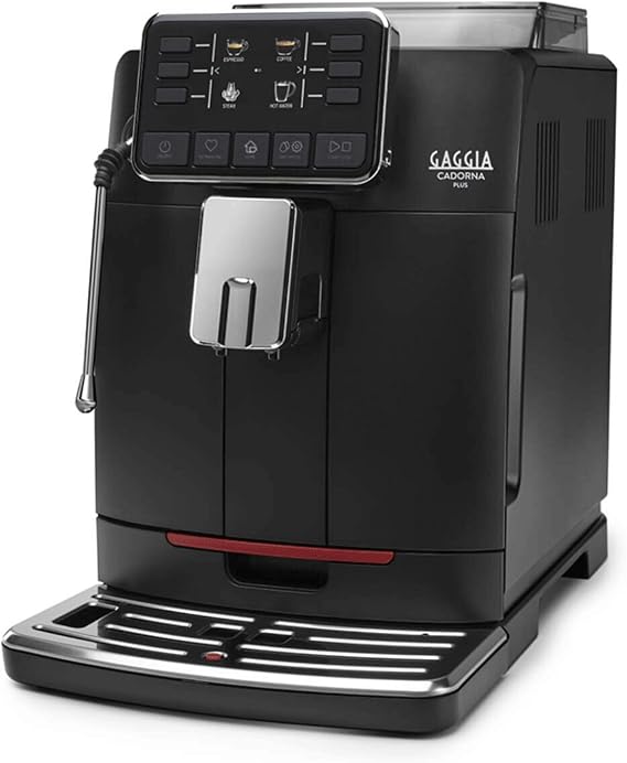 Gaggia Cadorna Barista Plus Super Automatic Espresso Machine, Black, Medium