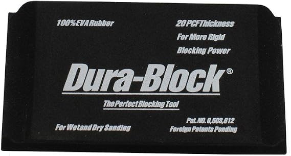 Dura-Block (AF4401) Black 1/3-Sanding Block