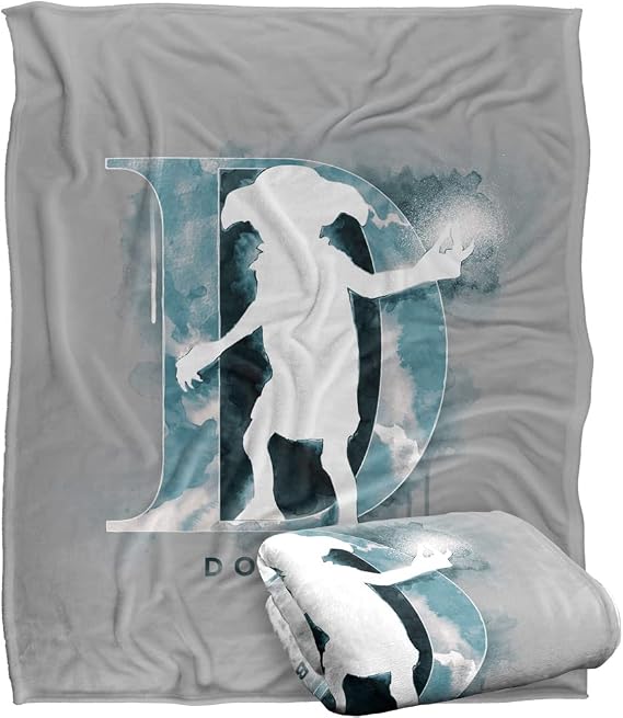 Harry Potter Dobby Watercolor Officially Licensed Silky Touch Super Soft Throw Blanket 152 x 127 cm